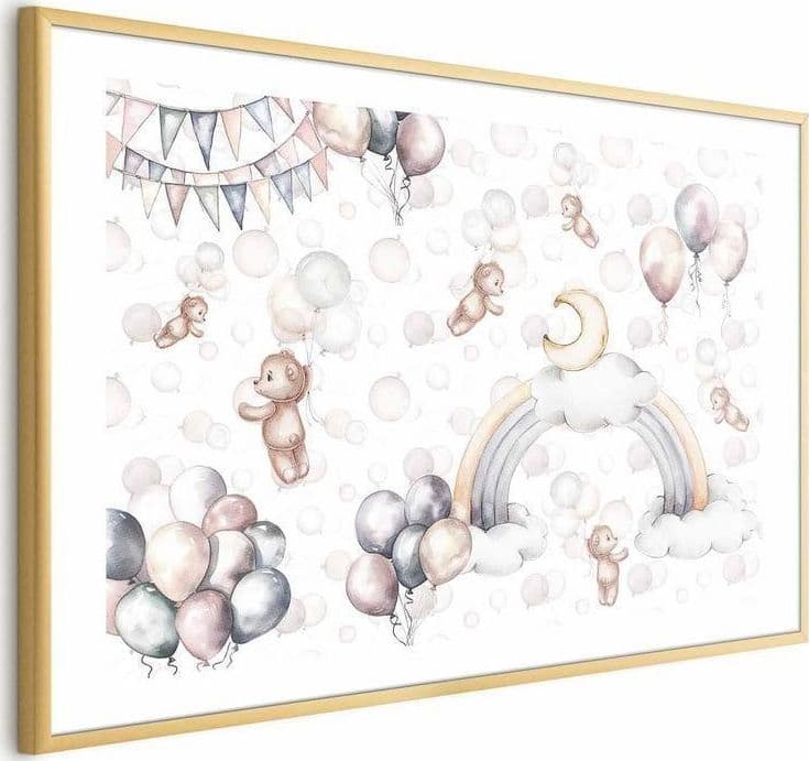 Poster - Bears in the Sky in Poster e stampe Collezione Casa - Trebisacce, commercioVirtuoso.it