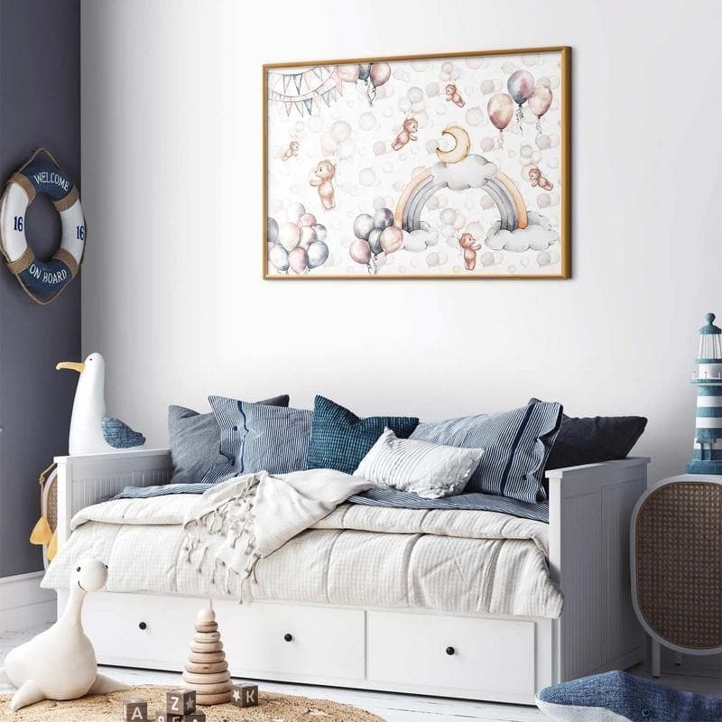 Poster - Bears in the Sky in Poster e stampe Collezione Casa - Trebisacce, commercioVirtuoso.it