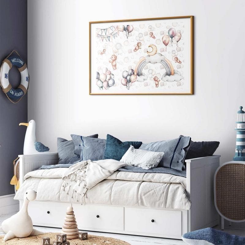 Poster - Bears in the Sky in Poster e stampe Collezione Casa - Trebisacce, commercioVirtuoso.it
