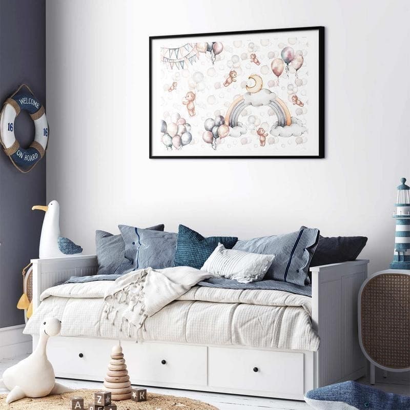 Poster - Bears in the Sky in Poster e stampe Collezione Casa - Trebisacce, commercioVirtuoso.it