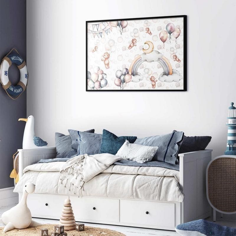 Poster - Bears in the Sky in Poster e stampe Collezione Casa - Trebisacce, commercioVirtuoso.it