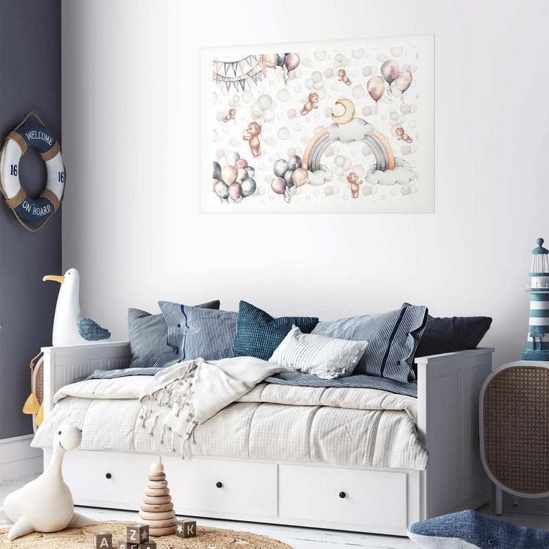 Poster - Bears in the Sky in Poster e stampe Collezione Casa - Trebisacce, commercioVirtuoso.it