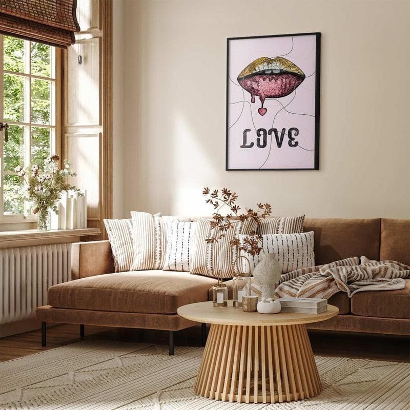 Poster - Fluid Lips in Poster e stampe Collezione Casa - Trebisacce, commercioVirtuoso.it