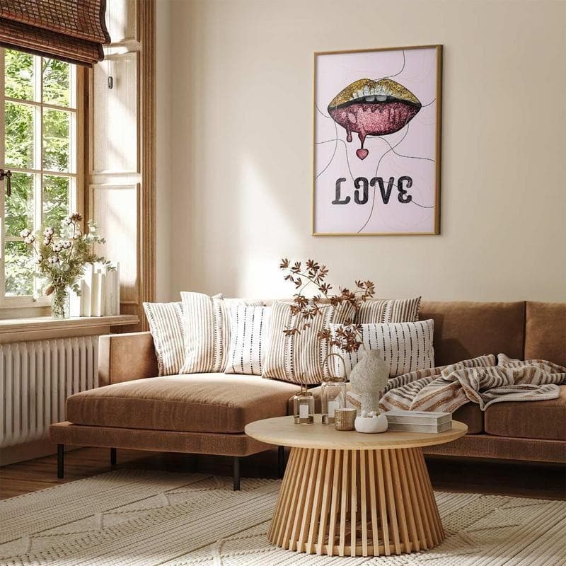 Poster - Fluid Lips in Poster e stampe Collezione Casa - Trebisacce, commercioVirtuoso.it