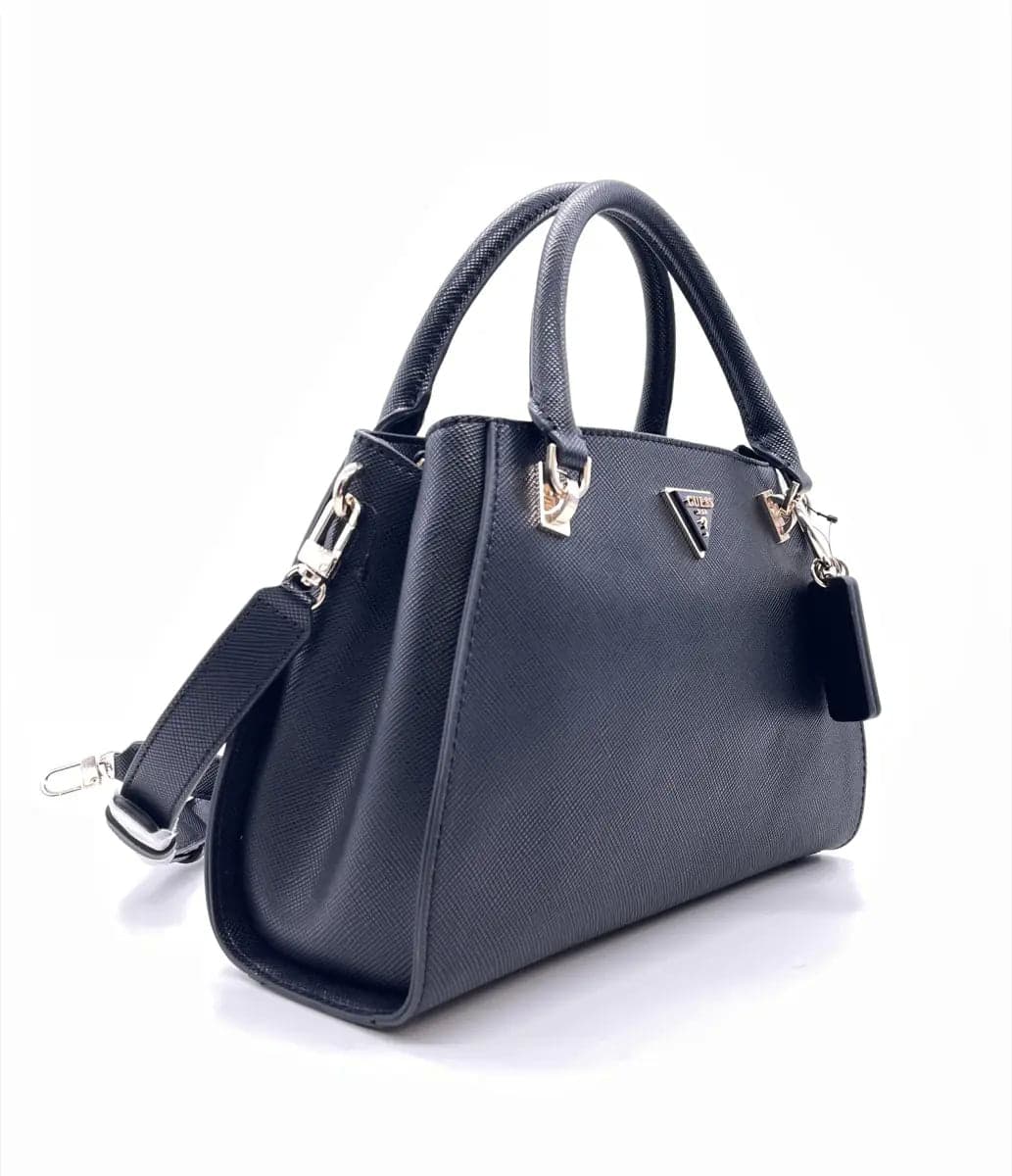 GUESS Borsa donna a mano e tracolla removibile NOELLE II Black in Borse a tracolla Calzature Durello - Agna, commercioVirtuoso.it