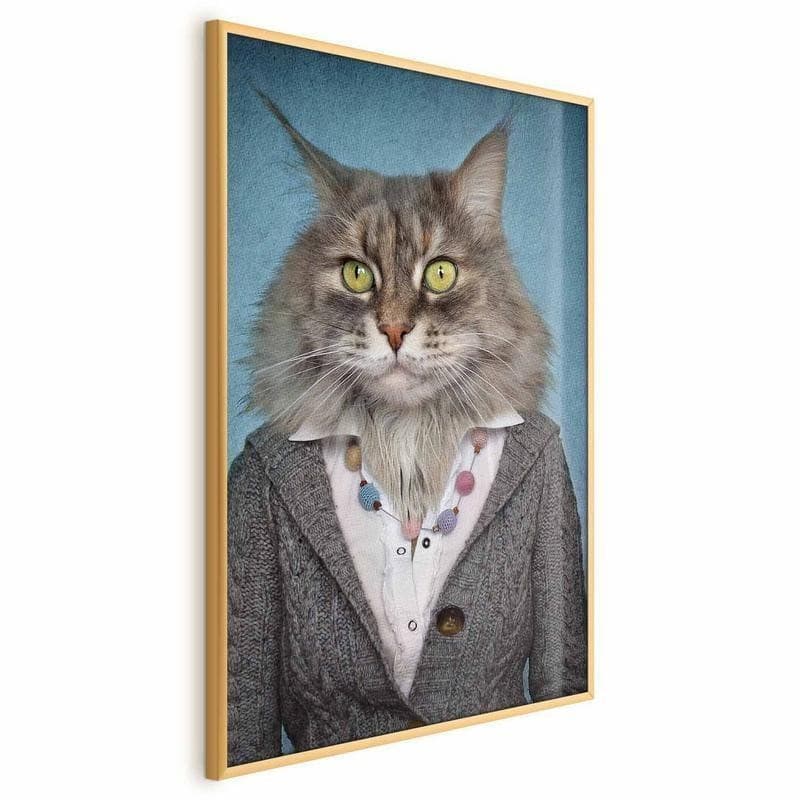 Poster - Lady Cat in Poster e stampe Collezione Casa - Trebisacce, commercioVirtuoso.it