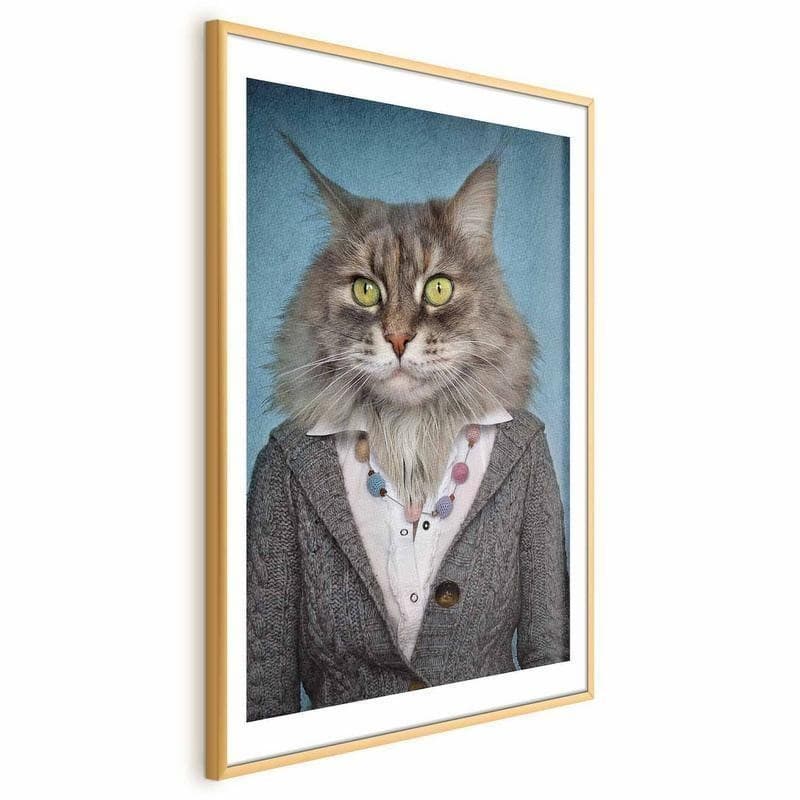 Poster - Lady Cat in Poster e stampe Collezione Casa - Trebisacce, commercioVirtuoso.it
