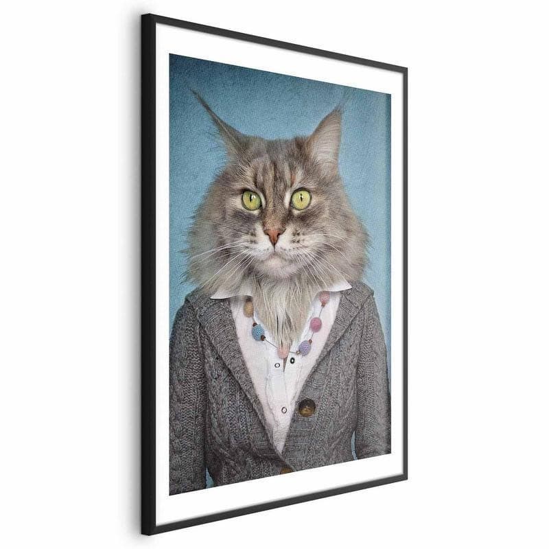 Poster - Lady Cat in Poster e stampe Collezione Casa - Trebisacce, commercioVirtuoso.it