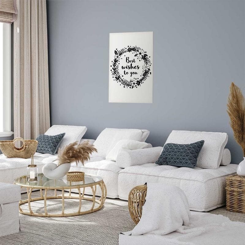 Poster - Best Wishes to You in Poster e stampe Collezione Casa - Trebisacce, commercioVirtuoso.it
