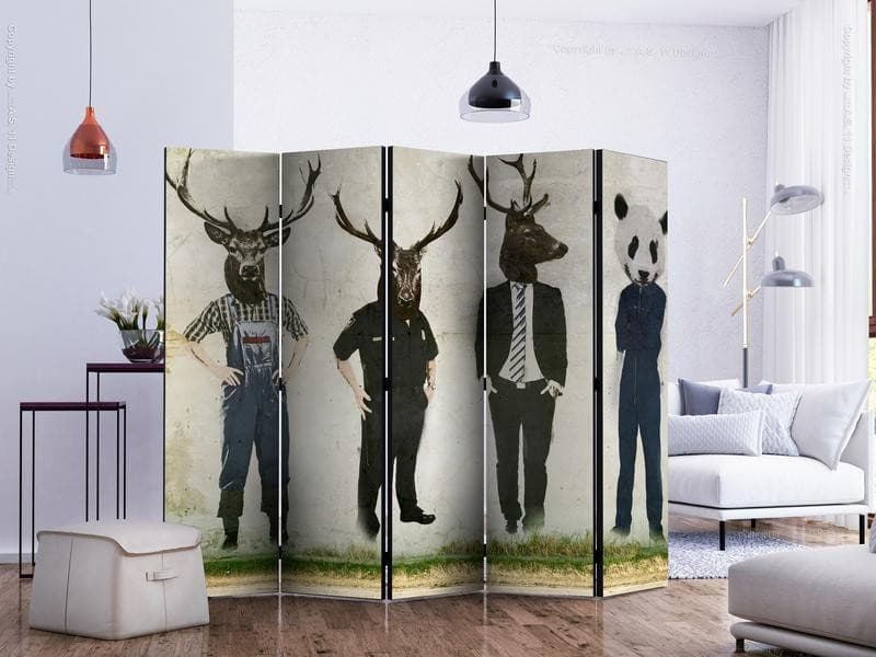 Paravento Man or Animal? II [divisori da interno] in Paraventi Collezione Casa - Trebisacce, commercioVirtuoso.it
