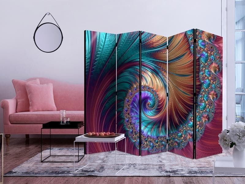 Paravento Peacock Tail II [divisori da interno] in Paraventi Collezione Casa - Trebisacce, commercioVirtuoso.it