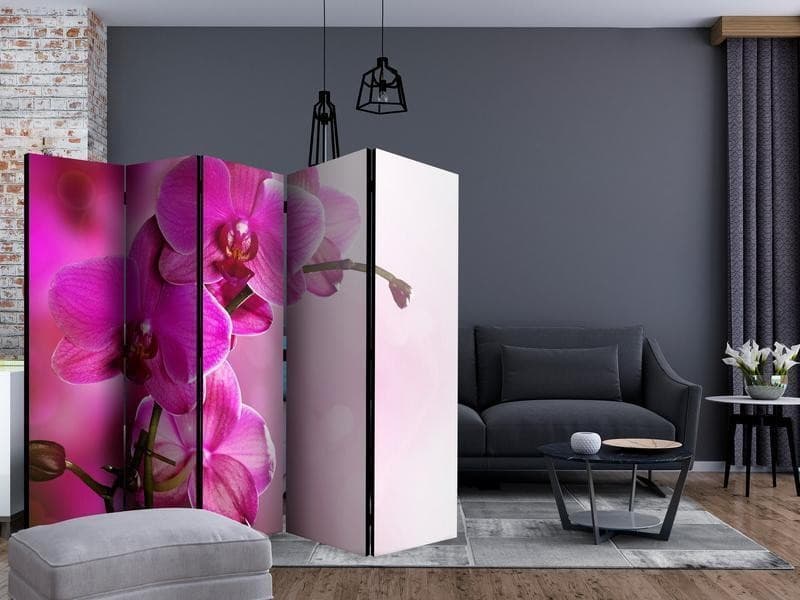 Paravento Pink orchid II [Room Dividers] in Paraventi Collezione Casa - Trebisacce, commercioVirtuoso.it
