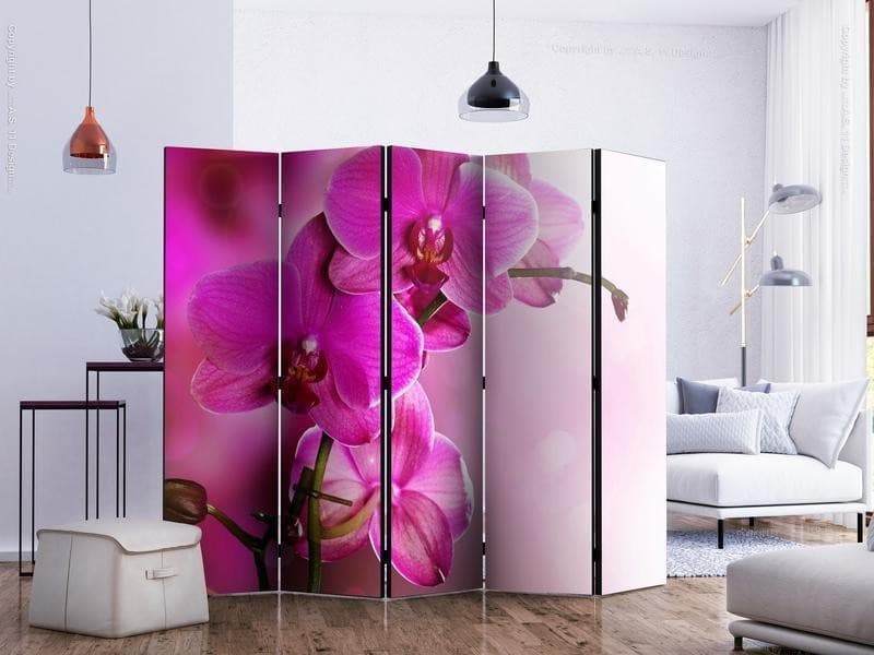 Paravento Pink orchid II [Room Dividers] in Paraventi Collezione Casa - Trebisacce, commercioVirtuoso.it