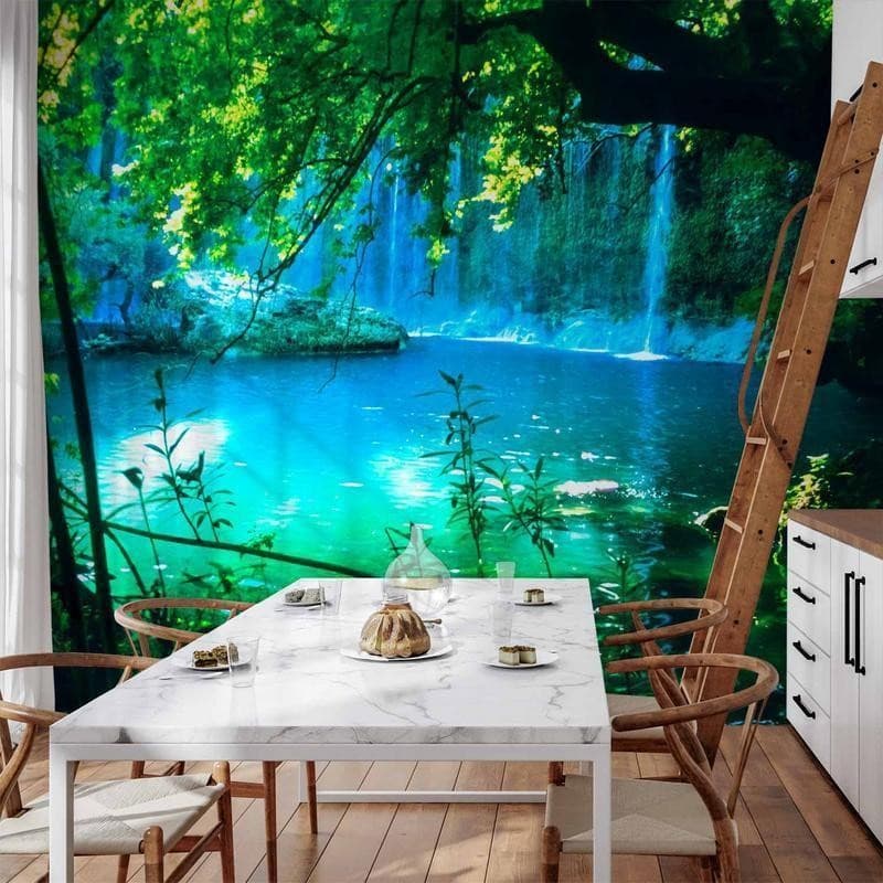 Fotomurale adesivo Cascate di Kursunlu (Antalya, Turchia) in Carta da parati Collezione Casa - Trebisacce, commercioVirtuoso.it