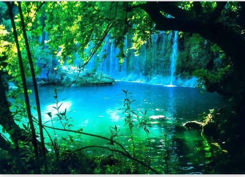 Fotomurale adesivo Cascate di Kursunlu (Antalya, Turchia) in Carta da parati Collezione Casa - Trebisacce, commercioVirtuoso.it