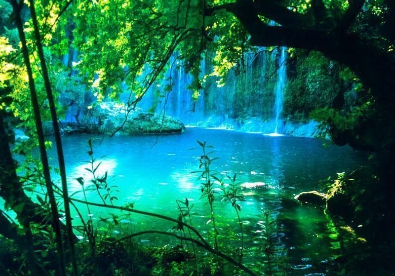 Fotomurale adesivo Cascate di Kursunlu (Antalya, Turchia) in Carta da parati Collezione Casa - Trebisacce, commercioVirtuoso.it