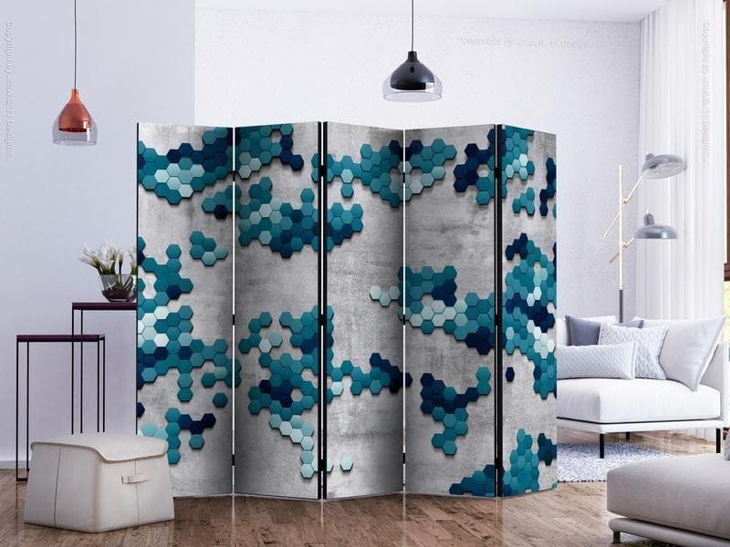 Paravento Sea puzzle II [Room Dividers] in Paraventi Collezione Casa - Trebisacce, commercioVirtuoso.it
