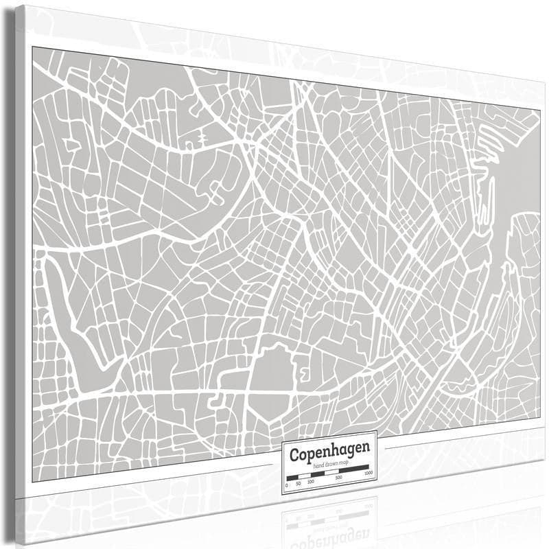 Quadro Capital of Denmark (1 Part) Wide in Poster e stampe Collezione Casa - Trebisacce, commercioVirtuoso.it