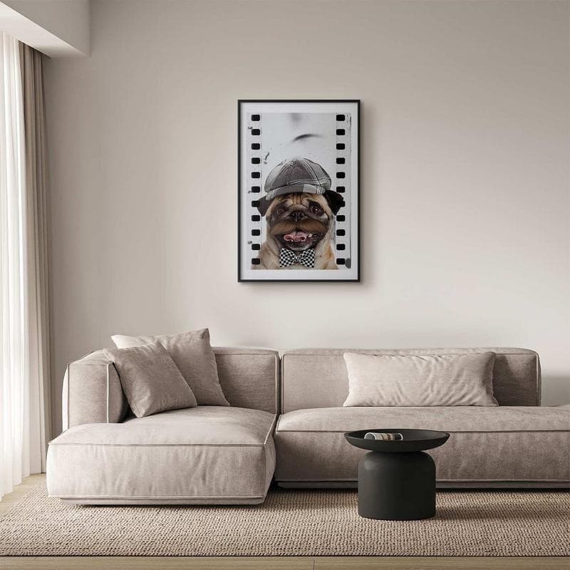Poster - Pug in a Hat in Poster e stampe Collezione Casa - Trebisacce, commercioVirtuoso.it