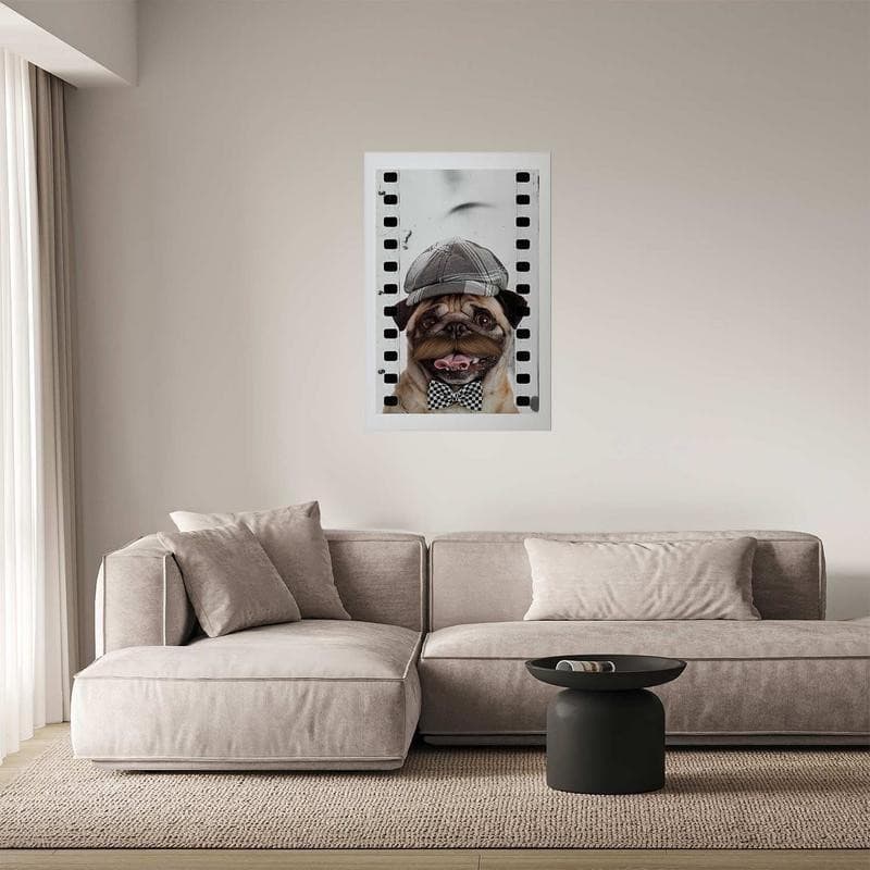 Poster - Pug in a Hat in Poster e stampe Collezione Casa - Trebisacce, commercioVirtuoso.it