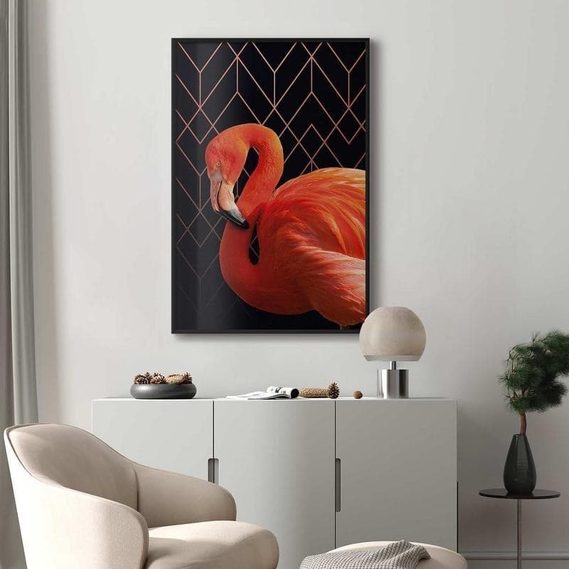 Poster - Flamingo Solo in Poster e stampe Collezione Casa - Trebisacce, commercioVirtuoso.it