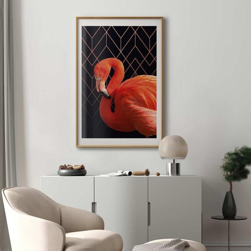 Poster - Flamingo Solo in Poster e stampe Collezione Casa - Trebisacce, commercioVirtuoso.it
