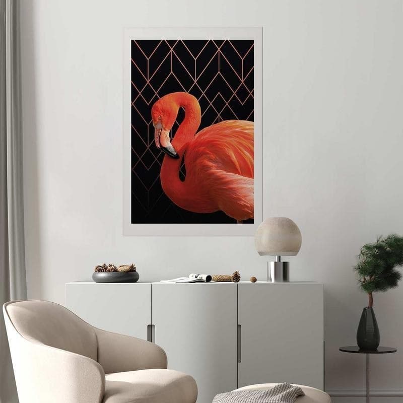 Poster - Flamingo Solo in Poster e stampe Collezione Casa - Trebisacce, commercioVirtuoso.it