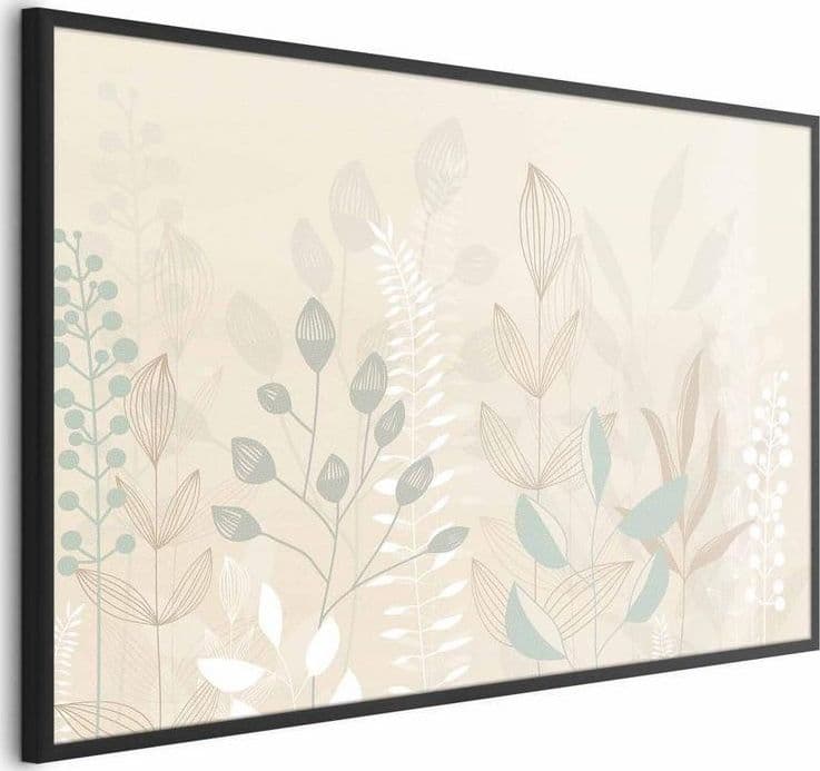 Poster - Pastel-Beige Meadow in Poster e stampe Collezione Casa - Trebisacce, commercioVirtuoso.it