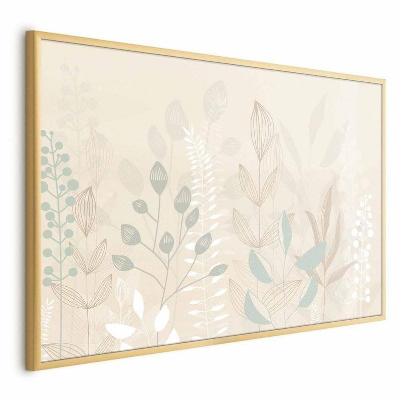 Poster - Pastel-Beige Meadow in Poster e stampe Collezione Casa - Trebisacce, commercioVirtuoso.it