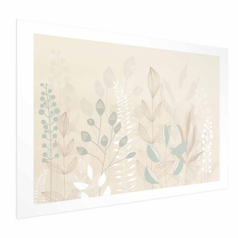 Poster - Pastel-Beige Meadow in Poster e stampe Collezione Casa - Trebisacce, commercioVirtuoso.it