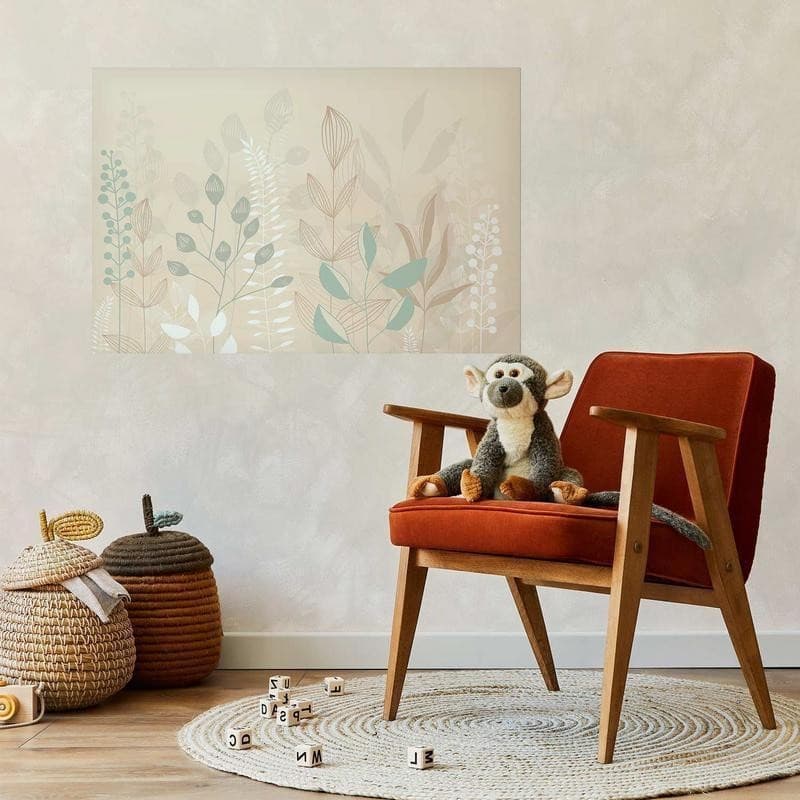 Poster - Pastel-Beige Meadow in Poster e stampe Collezione Casa - Trebisacce, commercioVirtuoso.it