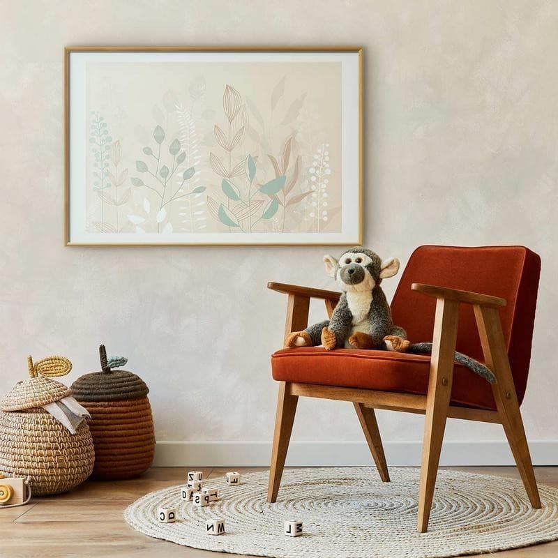 Poster - Pastel-Beige Meadow in Poster e stampe Collezione Casa - Trebisacce, commercioVirtuoso.it