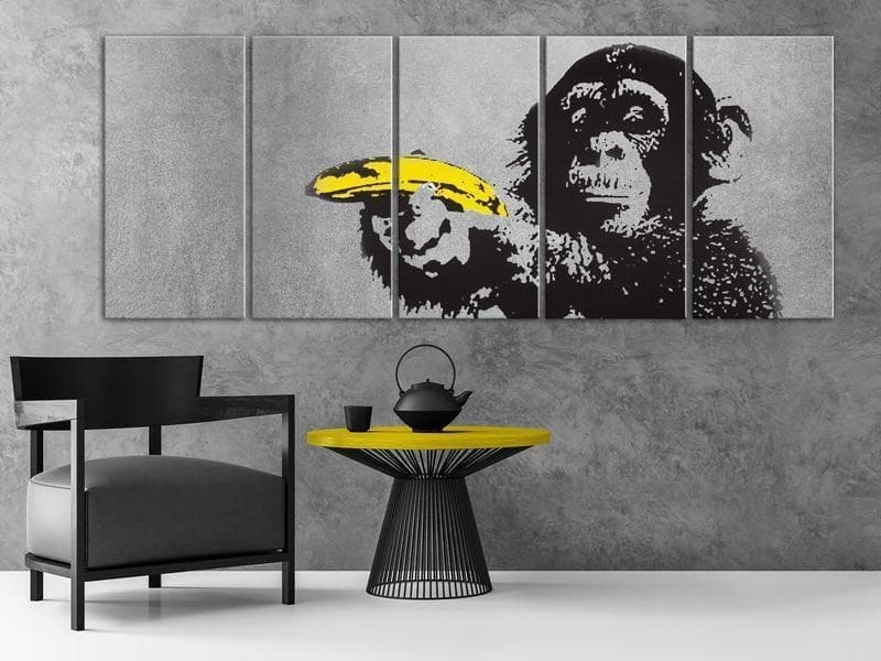 Quadro Monkey and Banana in Poster e stampe Collezione Casa - Trebisacce, commercioVirtuoso.it