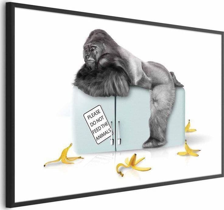 Poster - Hungry Gorilla in Poster e stampe Collezione Casa - Trebisacce, commercioVirtuoso.it