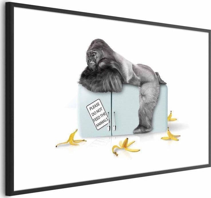Poster - Hungry Gorilla in Poster e stampe Collezione Casa - Trebisacce, commercioVirtuoso.it