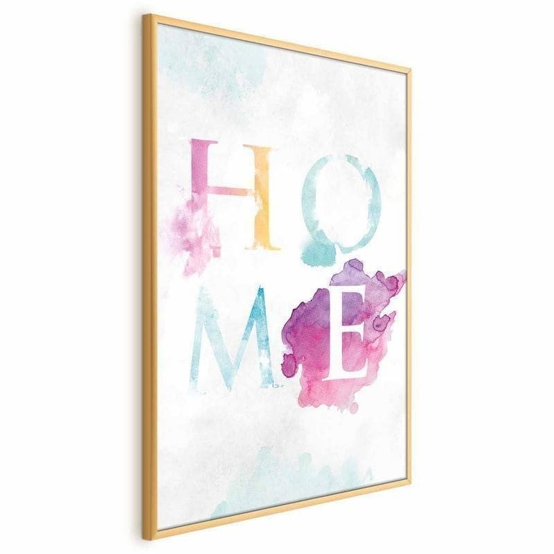 Poster - Rainbow Home in Poster e stampe Collezione Casa - Trebisacce, commercioVirtuoso.it