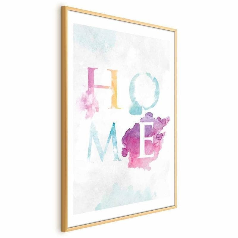 Poster - Rainbow Home in Poster e stampe Collezione Casa - Trebisacce, commercioVirtuoso.it