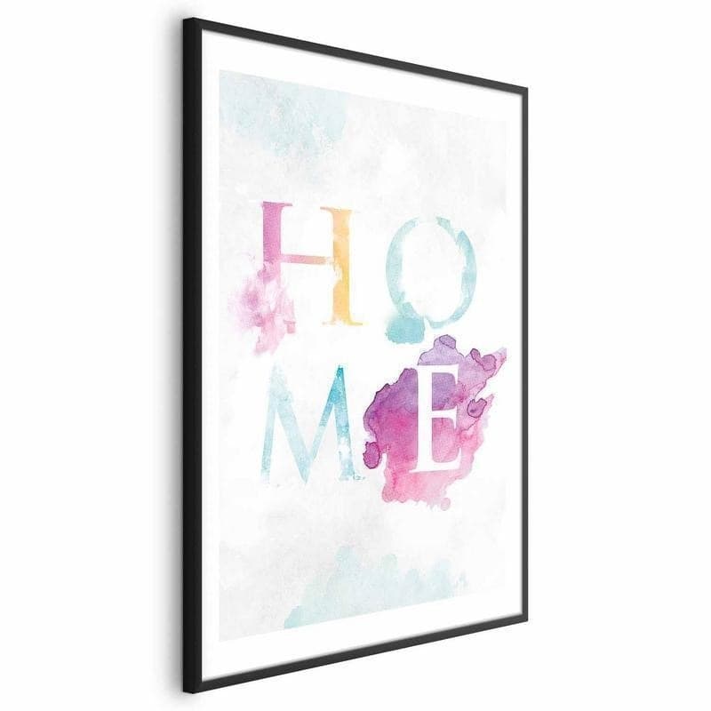 Poster - Rainbow Home in Poster e stampe Collezione Casa - Trebisacce, commercioVirtuoso.it
