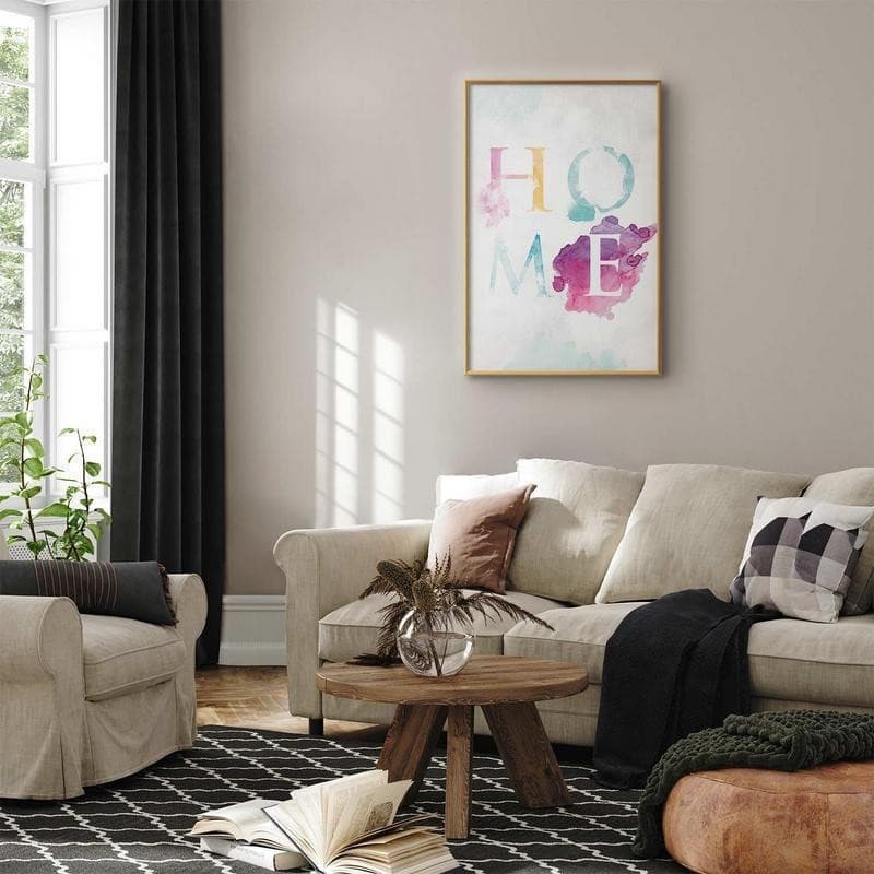 Poster - Rainbow Home in Poster e stampe Collezione Casa - Trebisacce, commercioVirtuoso.it