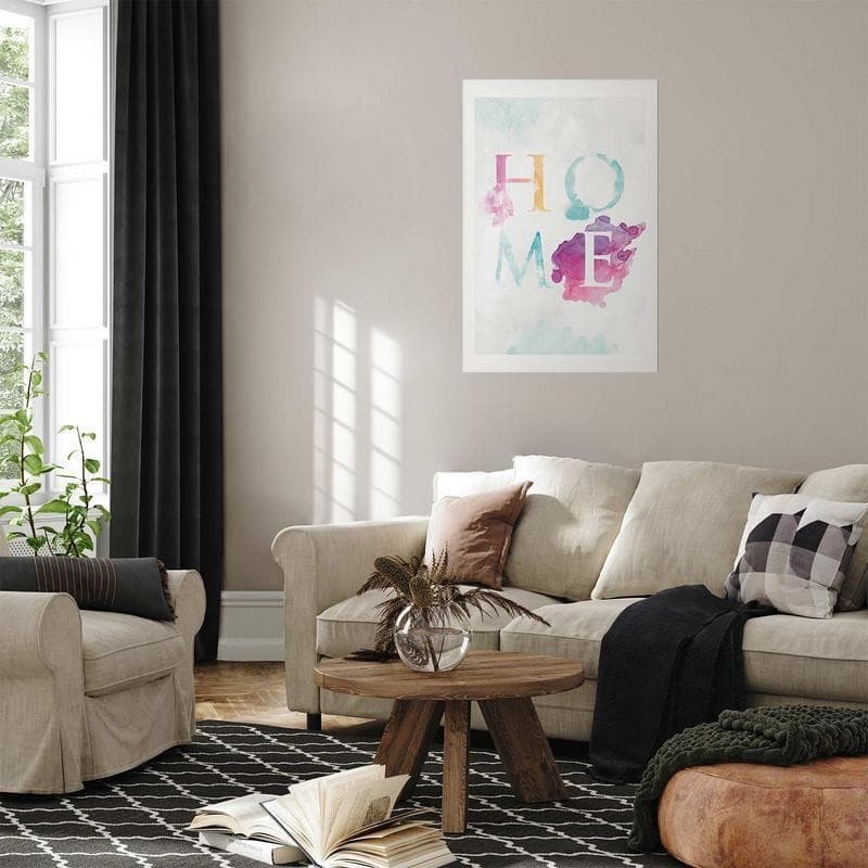 Poster - Rainbow Home in Poster e stampe Collezione Casa - Trebisacce, commercioVirtuoso.it