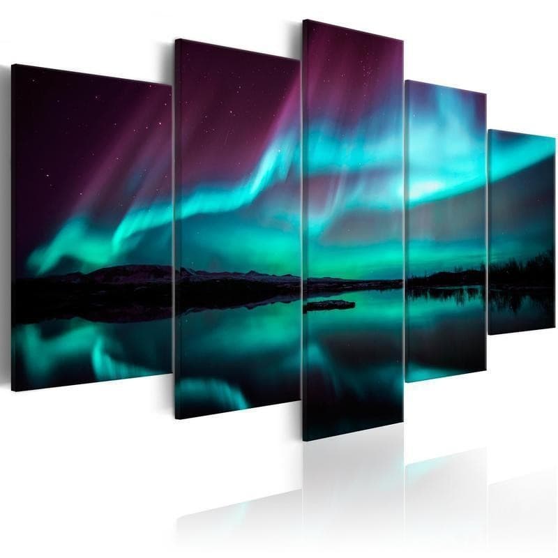 Quadro Night Light II in Luci da esposizione Collezione Casa - Trebisacce, commercioVirtuoso.it
