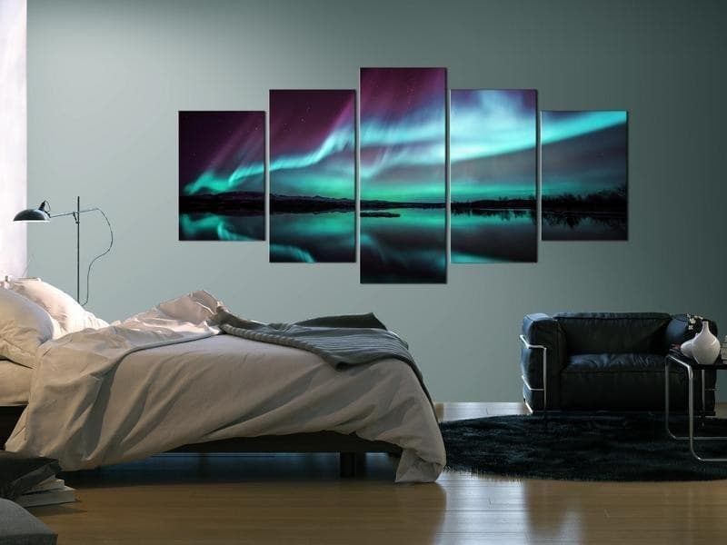 Quadro Night Light II in Luci da esposizione Collezione Casa - Trebisacce, commercioVirtuoso.it