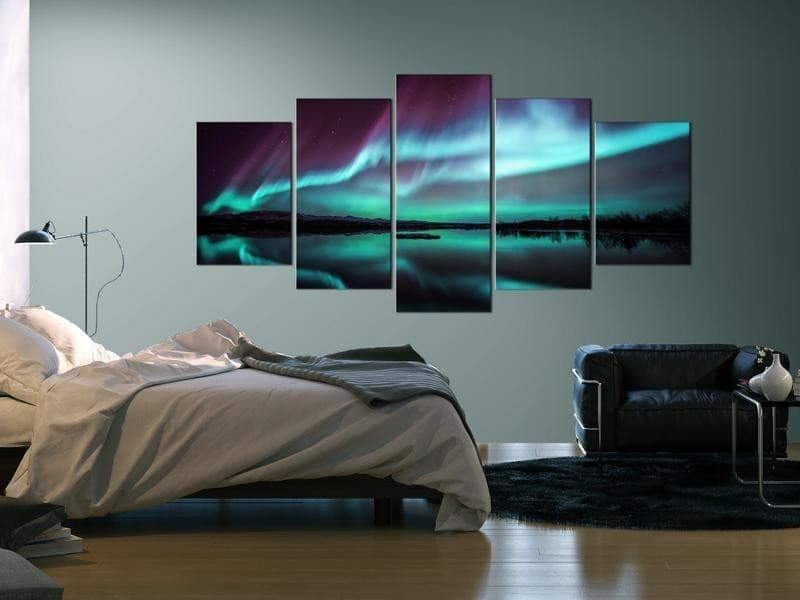 Quadro Night Light II in Luci da esposizione Collezione Casa - Trebisacce, commercioVirtuoso.it