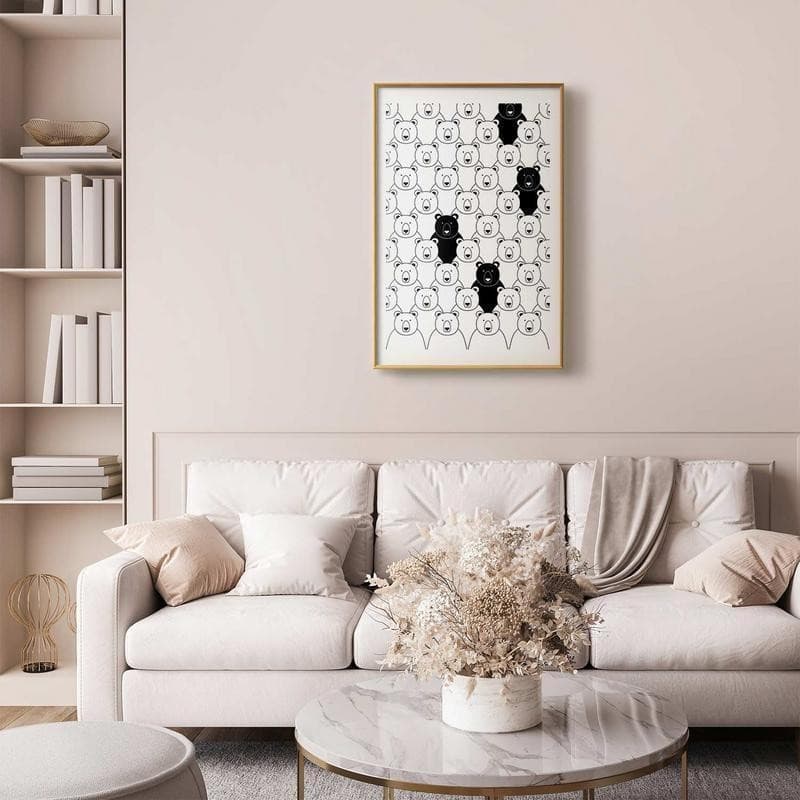 Poster - Stranger in the Flock in Poster e stampe Collezione Casa - Trebisacce, commercioVirtuoso.it