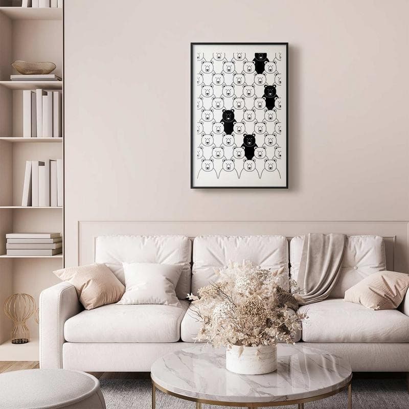 Poster - Stranger in the Flock in Poster e stampe Collezione Casa - Trebisacce, commercioVirtuoso.it