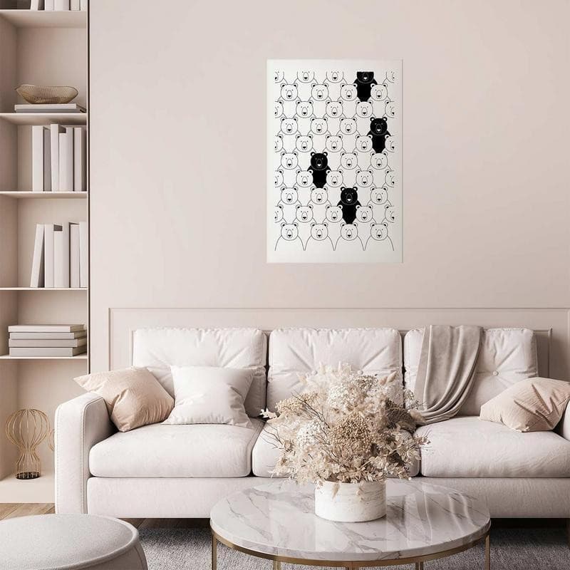 Poster - Stranger in the Flock in Poster e stampe Collezione Casa - Trebisacce, commercioVirtuoso.it