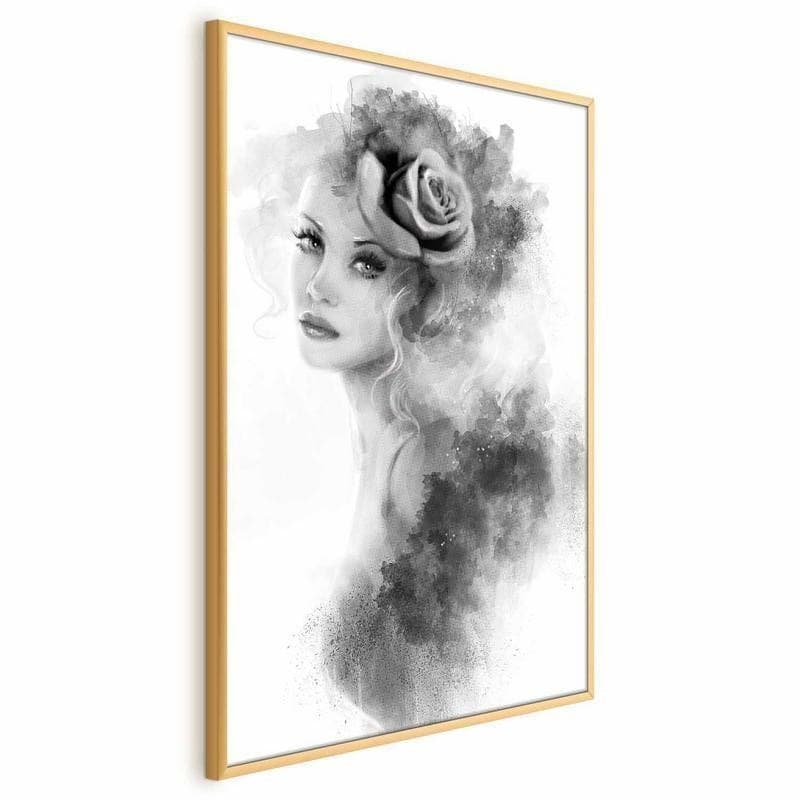 Poster - Watercolor Portrait in Poster e stampe Collezione Casa - Trebisacce, commercioVirtuoso.it