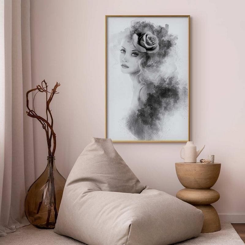 Poster - Watercolor Portrait in Poster e stampe Collezione Casa - Trebisacce, commercioVirtuoso.it