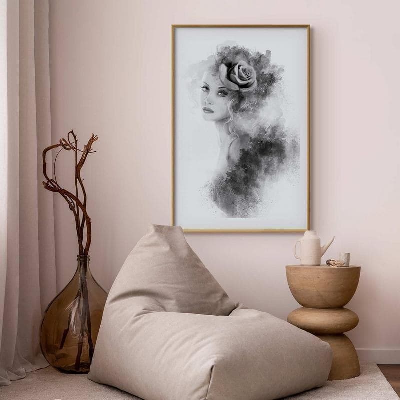 Poster - Watercolor Portrait in Poster e stampe Collezione Casa - Trebisacce, commercioVirtuoso.it