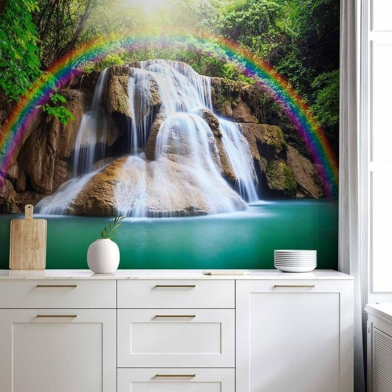 Fotomurale Waterfall of Fulfilled Wishes in Carta da parati Collezione Casa - Trebisacce, commercioVirtuoso.it